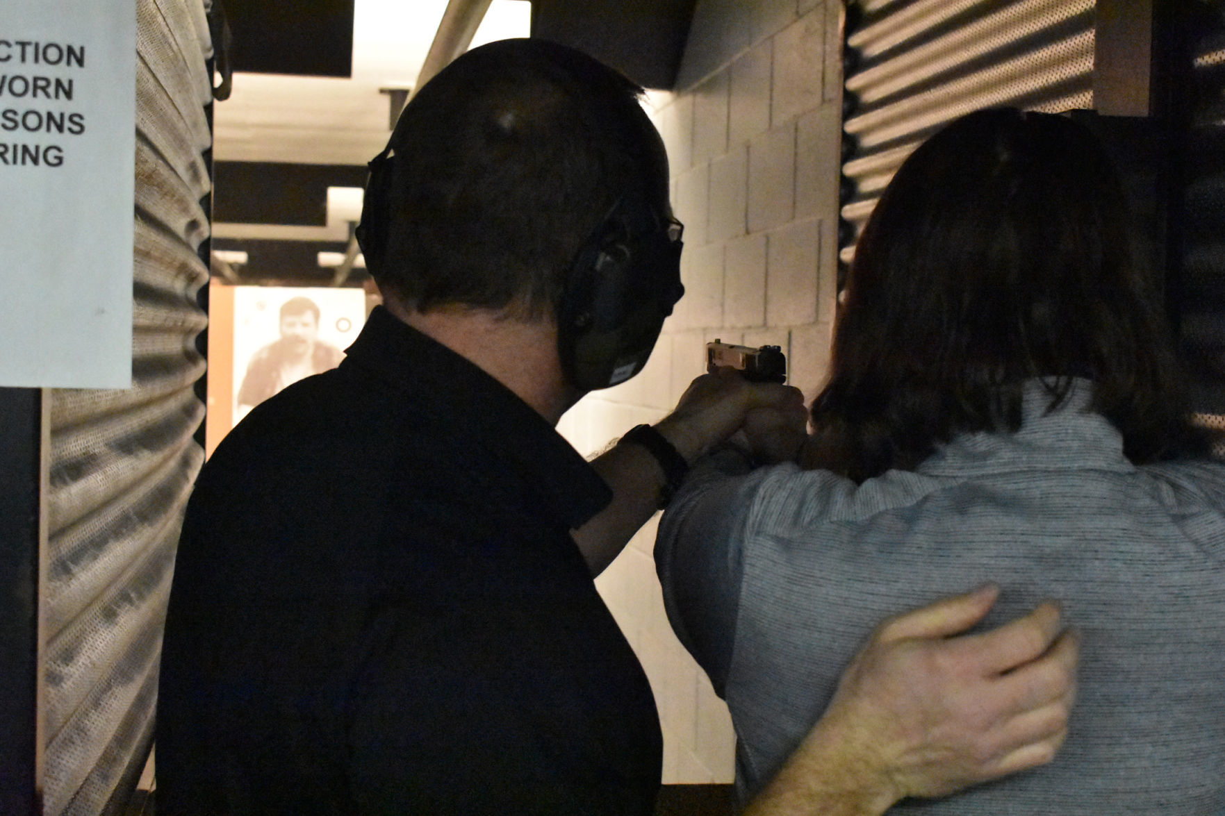 Kadie Jo Butteris learns to shoot